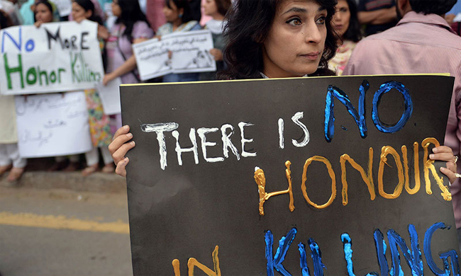 Woman shot dead by brother, his son over affair in Pakistan